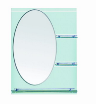 602А Accoona Зеркало 80×60 с 3 полочками
