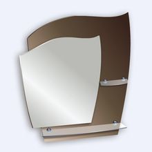 Зеркало "Ардео" 53×70 с 2 полочками