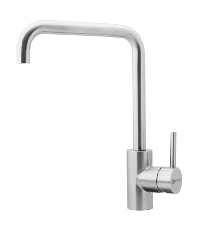 LM5077S Эксперт Смеситель для кухни с поворотным изливом, сталь LEMARK