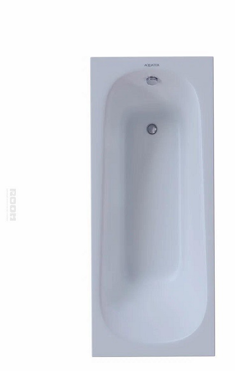 Ванна чугунная эмалированная AQUATEK СИГМА AQ8850F-00 1700×700 в комплекте с 4-мя ножками