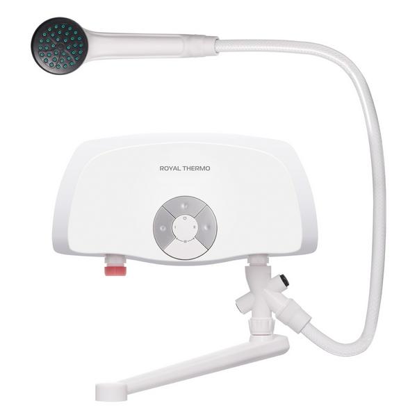 Водонагреватель проточный Royal Thermo SmartFix TS (3,5 kW) — кран+душ