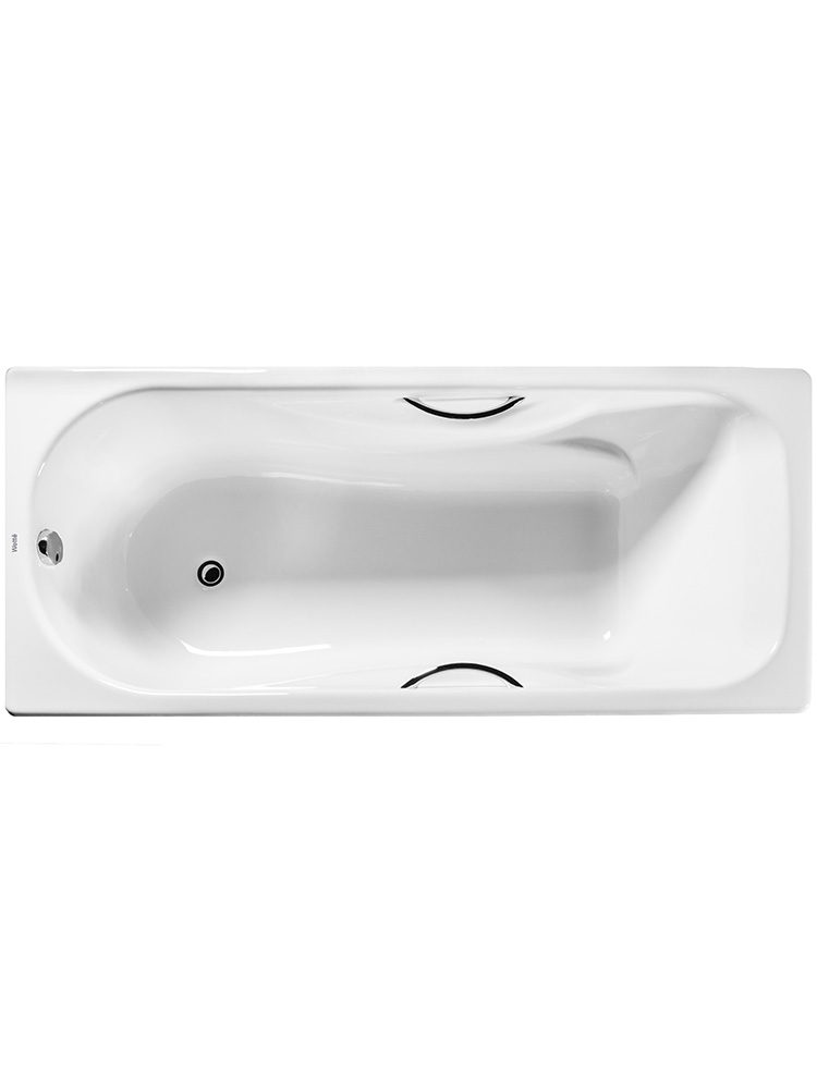 Wotte Comfort 1700х750х462 ванна чугунная c отверстиями для ручек