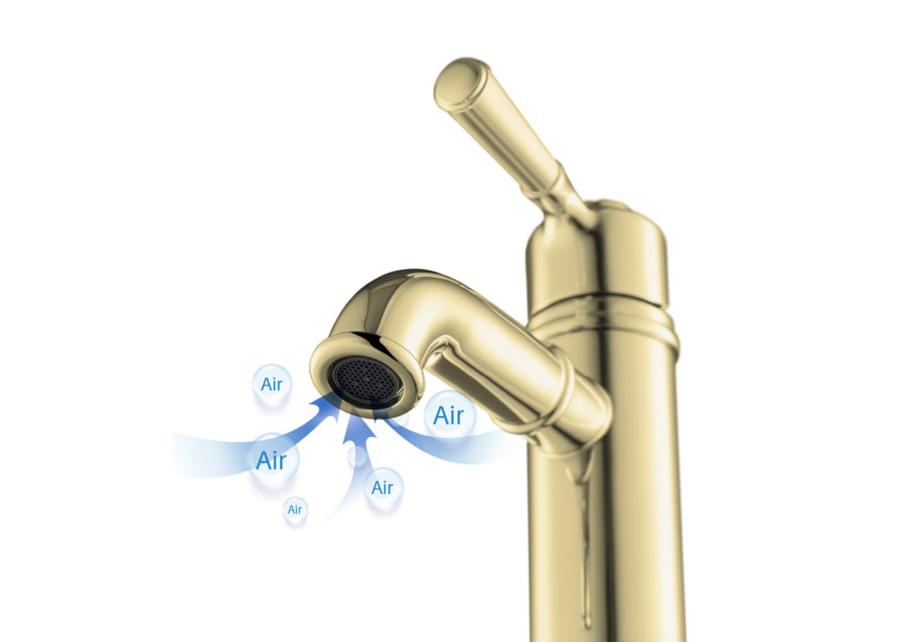 Смеситель для раковины AQUATEK, полир. золото AQ1510PG Классик